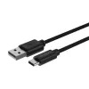 USB laidas Ansmann 1700-0130 1 m USB A USB C juodas
