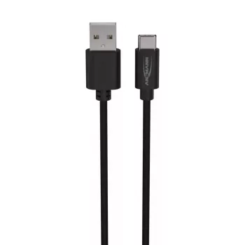 USB laidas Ansmann 1700-0130 1 m USB A USB C juodas