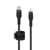 Lightning laidas Belkin CAA011BT2MBK 2 m juodas USB C į Lightning