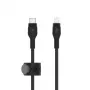 Lightning laidas Belkin CAA011BT2MBK 2 m juodas USB C į Lightning
