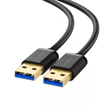 USB laidas Ugreen 10370 USB 3.2 Gen 1 (3.1 Gen 1) 1 m USB A juodas