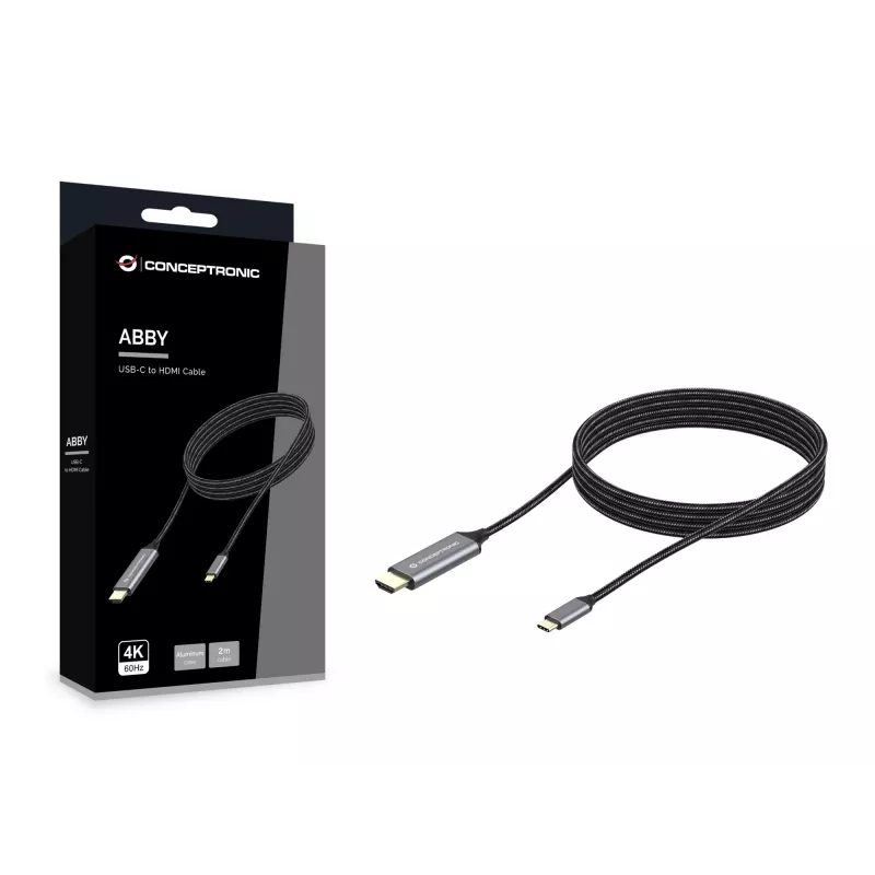 Conceptronic USB-C į HDMI laidas, 2 m, 4K 60Hz