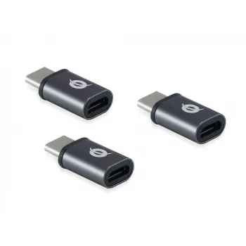 Conceptronic DONN USB-C į Micro USB OTG adapteris 3 vnt. pakuotė