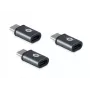 Conceptronic DONN USB-C į Micro USB OTG adapteris 3 vnt. pakuotė