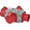 Maitinimo kištuko adapteris Brennenstuhl 1081640 400V 16A Pilka Raudona