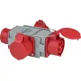 Maitinimo kištuko adapteris Brennenstuhl 1081640 400V 16A Pilka Raudona