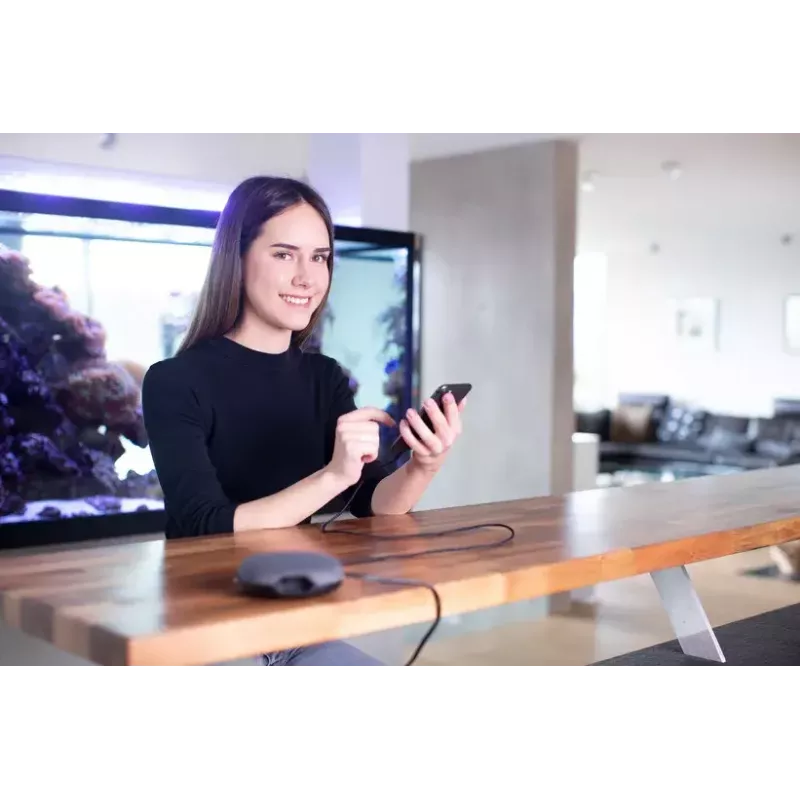Brennenstuhl estilo įkrovimo stotelė su audiniu dengtu paviršiumi, 3 m, 1 lizdas + 2 USB, antracitinė/juoda