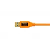 USB laidas Tether Tools CU61RT15-ORG 4,6 m USB 3.2 Gen 1 Micro-USB B oranžinis