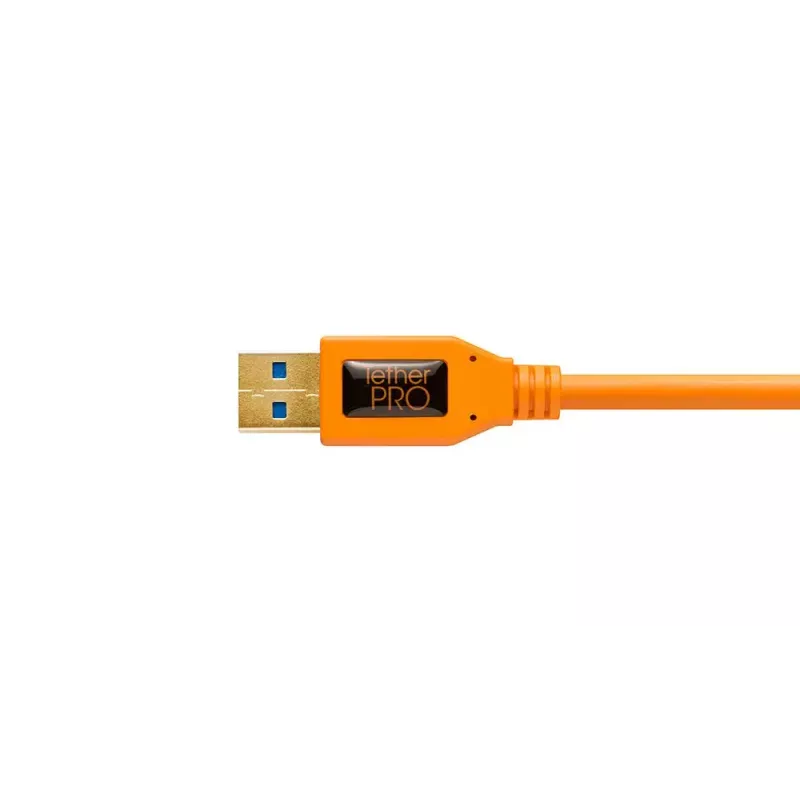 USB laidas Tether Tools CU61RT15-ORG 4,6 m USB 3.2 Gen 1 Micro-USB B oranžinis