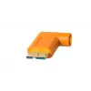 USB laidas Tether Tools CU61RT15-ORG 4,6 m USB 3.2 Gen 1 Micro-USB B oranžinis