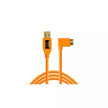 USB laidas Tether Tools CU61RT15-ORG 4,6 m USB 3.2 Gen 1 Micro-USB B oranžinis