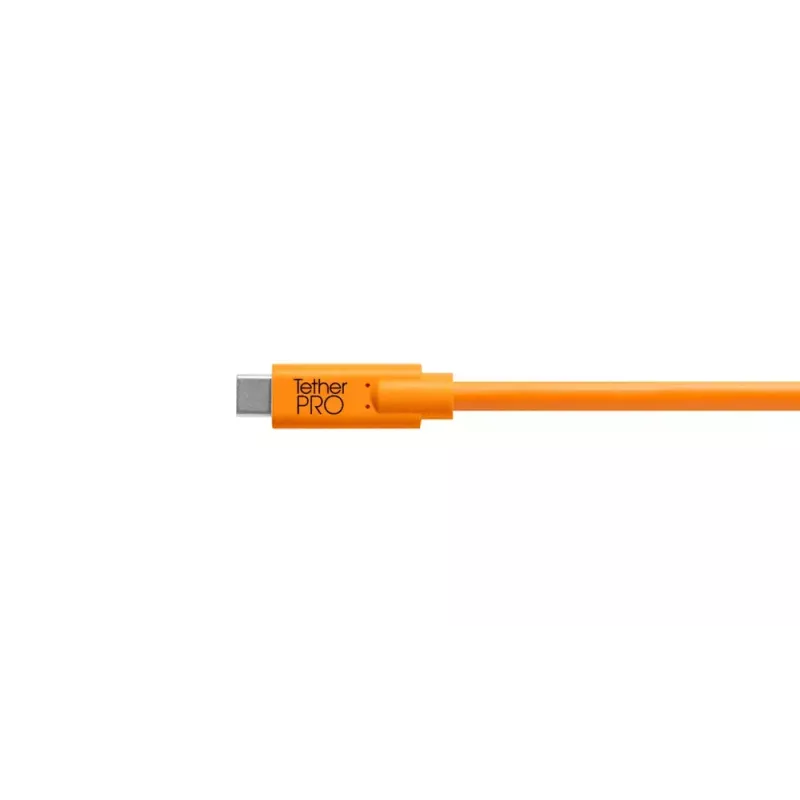USB-C laidas Tether Tools CUC15-ORG 4,6 m USB 3.2 Gen 1 USB C Oranžinis