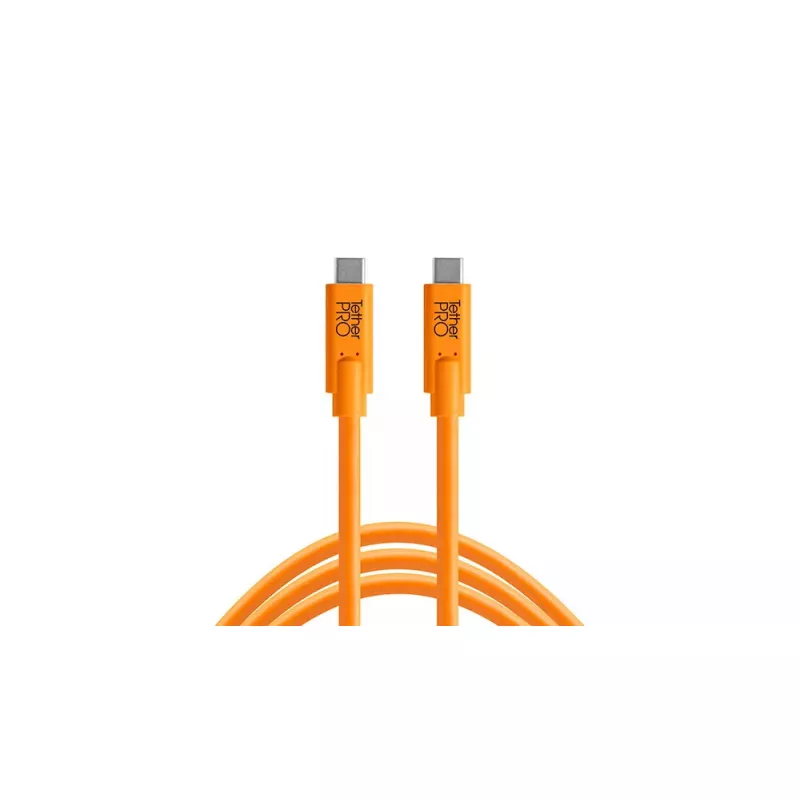 USB-C laidas Tether Tools CUC15-ORG 4,6 m USB 3.2 Gen 1 USB C Oranžinis