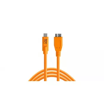 USB laidas Tether Tools CUC3315-ORG 4,6 m USB 3.2 Gen 1 Micro-USB B