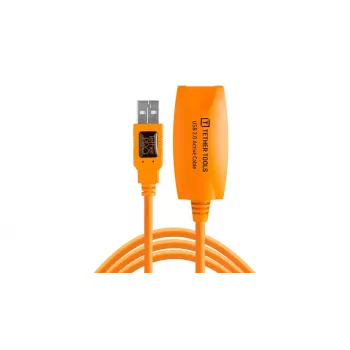 USB aktyvus ilginimo kabelis Tether Tools CU1917 5 m oranžinis