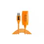 USB laidas Tether Tools CU3017 5 m USB 3.2 Gen 1 oranžinis