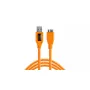 USB laidas Tether Tools CU5454 4.6m USB 3.2 Gen 1 Micro-USB B oranžinis