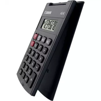 Canon AS-8 skaičiuotuvas kišeninis ekranas pilka