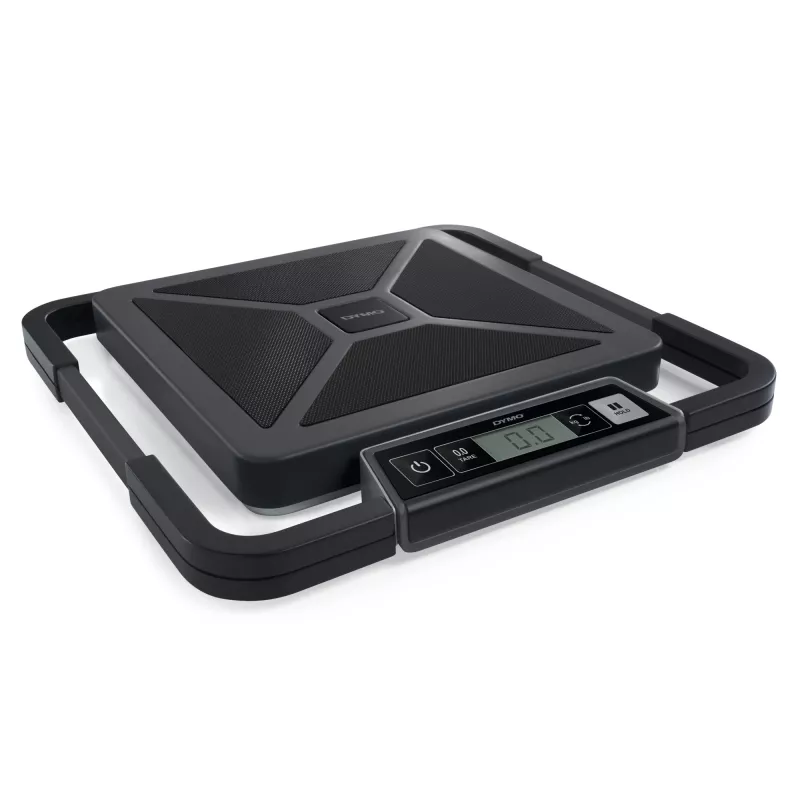 DYMO S50 Skaitmeninės siuntų svarstyklės | 50 kg talpa | USB / maitinimas arba AAA baterijos