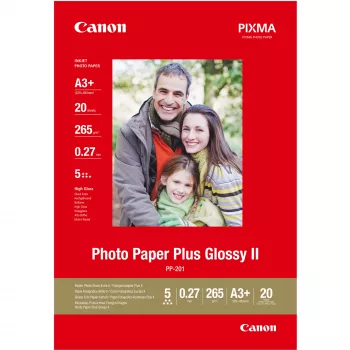 Canon PP-201 Glossy II fotopopierius blizgus A3 Plus - 20 lapų, 260 g/m², A3