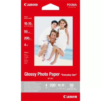 Canon GP-501 Blizgus nuotraukų popierius 10x15 cm - 50 lapų, 200 g/m²