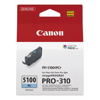 Canon PFI-5100 PC 330 ml originalus foto žalsvai mėlynas rašalo kasetė