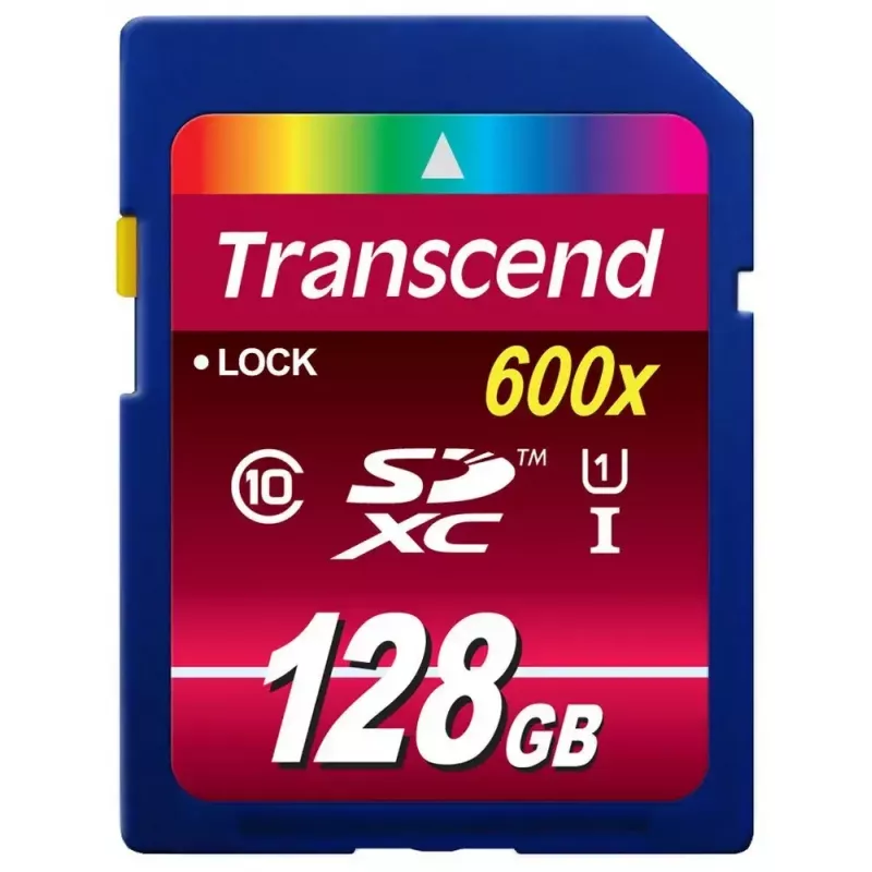 Flash atminties kortelė Transcend 128GB SDXC UHS-I 600x TS128GSDXC10U1