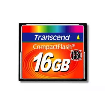 CompactFlash atminties kortelė Transcend TS16GCF133 16GB, 50MB/s skaitymas, 20MB/s rašymas