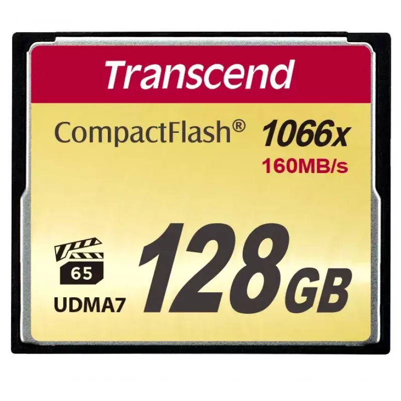 CompactFlash atminties kortelė Transcend 128GB MLC 160MB/s TS128GCF1000