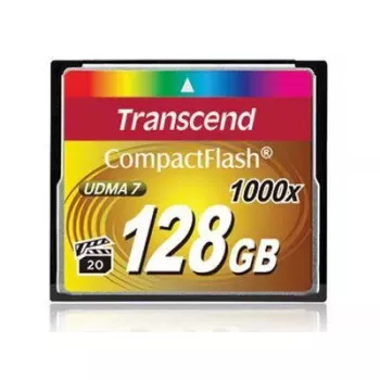 CompactFlash atminties kortelė Transcend 128GB MLC 160MB/s TS128GCF1000