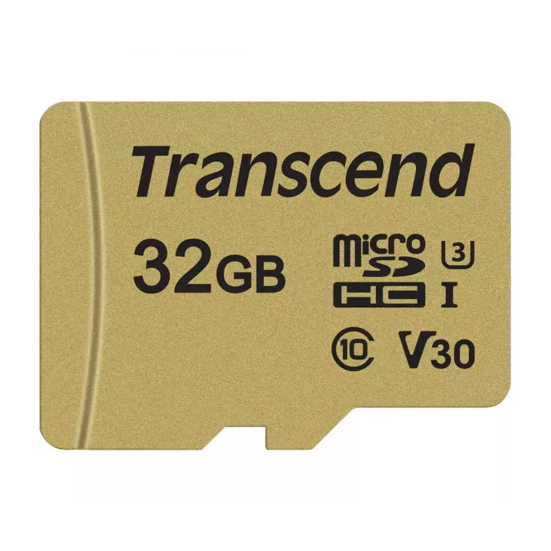 „Transcend“ 32 GB „MicroSDHC“ UHS-I 500S atminties kortelė