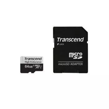 Flash atminties kortelė Transcend 64GB MicroSDXC 350V