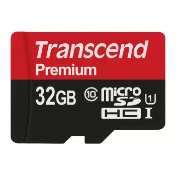 „Transcend“ 32 GB UHS-I microSDXC „Class 10“ atminties kortelė TS32GUSDCU1