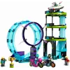 LEGO City Stuntz 60361 Ultimate Stunt Riders Challenge – triukų motociklų rinkinys