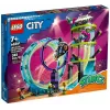 LEGO City Stuntz 60361 Ultimate Stunt Riders Challenge – triukų motociklų rinkinys
