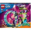 LEGO City Stuntz 60361 Ultimate Stunt Riders Challenge – triukų motociklų rinkinys