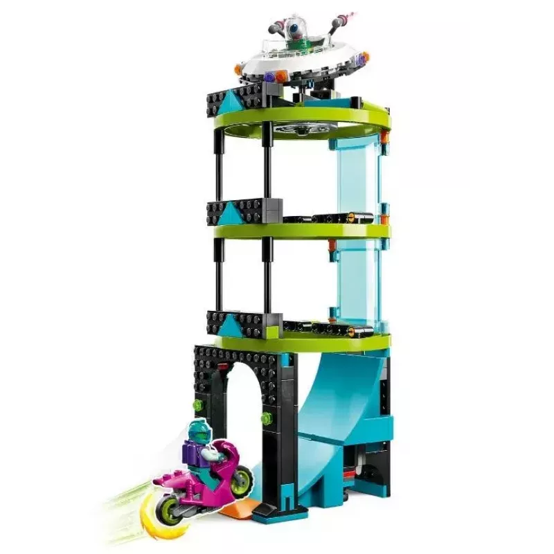 LEGO City Stuntz 60361 Ultimate Stunt Riders Challenge – triukų motociklų rinkinys