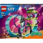 LEGO City Stuntz 60361 Ultimate Stunt Riders Challenge – triukų motociklų rinkinys