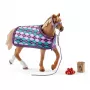 schleich HORSE CLUB Anglas Pilkraitis su antklode