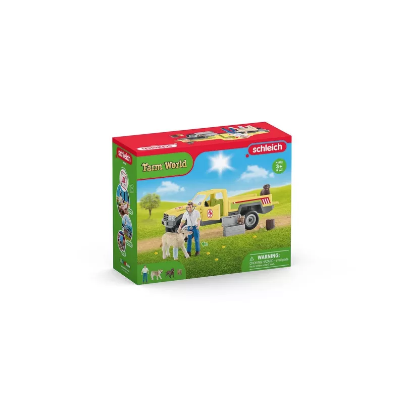Veterinaro vizitas ūkyje Schleich FARM WORLD 42503