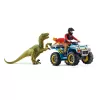 Schleich Dinozaurai Kvadraciklio pabėgimas nuo Velociraptor