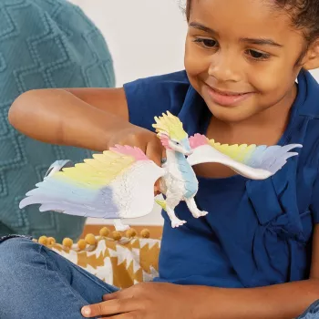schleich BAYALA Vaivorykštinis Drakonas, 5 m., Vienaragis / Pegasas, Vienaragiai ir Fėjos, Įvairiaspalvis, Plastikas