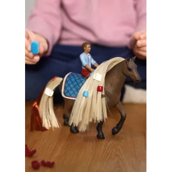 Schleich HORSE CLUB Sofia’s Beauties pradžios rinkinys Leo ir Rocky, įvairiaspalvis