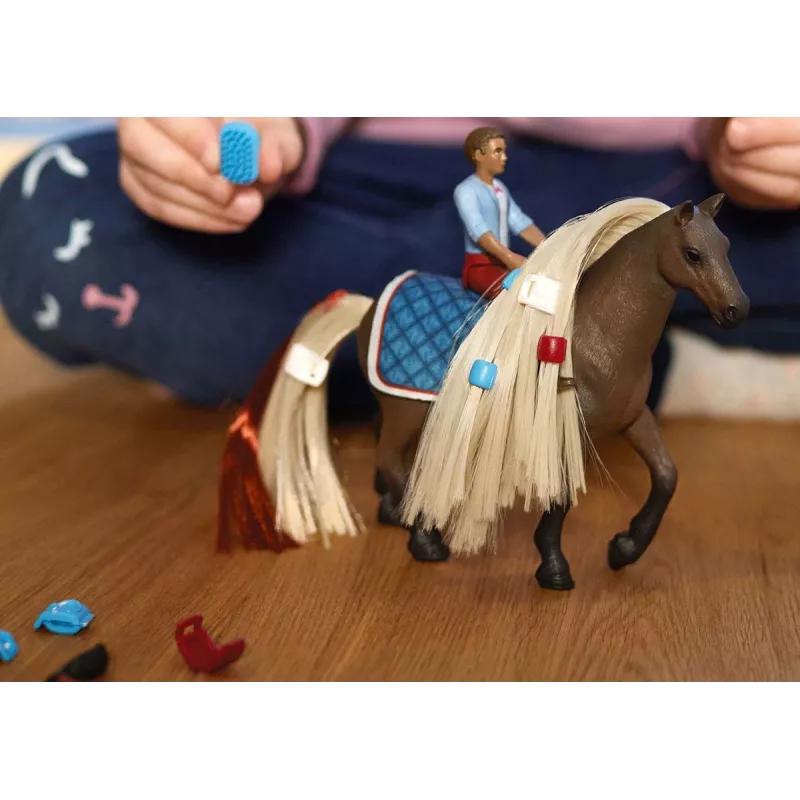 Schleich HORSE CLUB Sofia’s Beauties pradžios rinkinys Leo ir Rocky, įvairiaspalvis