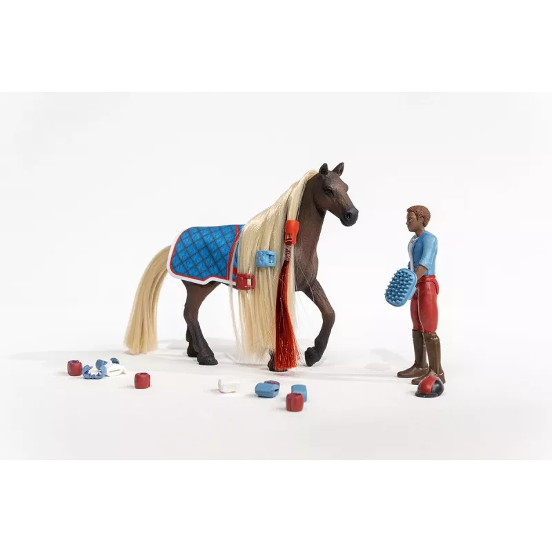 Schleich HORSE CLUB Sofia’s Beauties pradžios rinkinys Leo ir Rocky, įvairiaspalvis