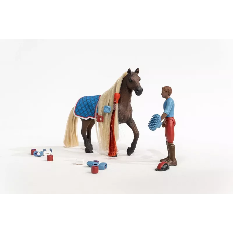 Schleich HORSE CLUB Sofia’s Beauties pradžios rinkinys Leo ir Rocky, įvairiaspalvis