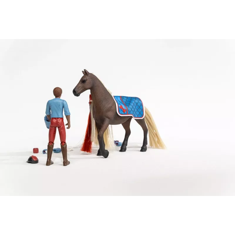 Schleich HORSE CLUB Sofia’s Beauties pradžios rinkinys Leo ir Rocky, įvairiaspalvis