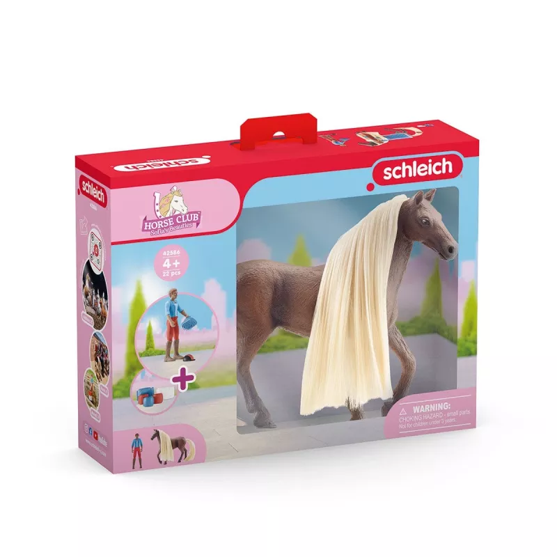 Schleich HORSE CLUB Sofia’s Beauties pradžios rinkinys Leo ir Rocky, įvairiaspalvis