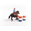 schleich Cowgirl Barrel Racing Fun žaidimo rinkinys, nuo 3 metų, įvairių spalvų