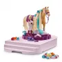 schleich HORSE CLUB Sofia’s Beauties arklio priežiūros stotelė, šukuojami karčiai, arkliai, 3 m., įvairiaspalvė